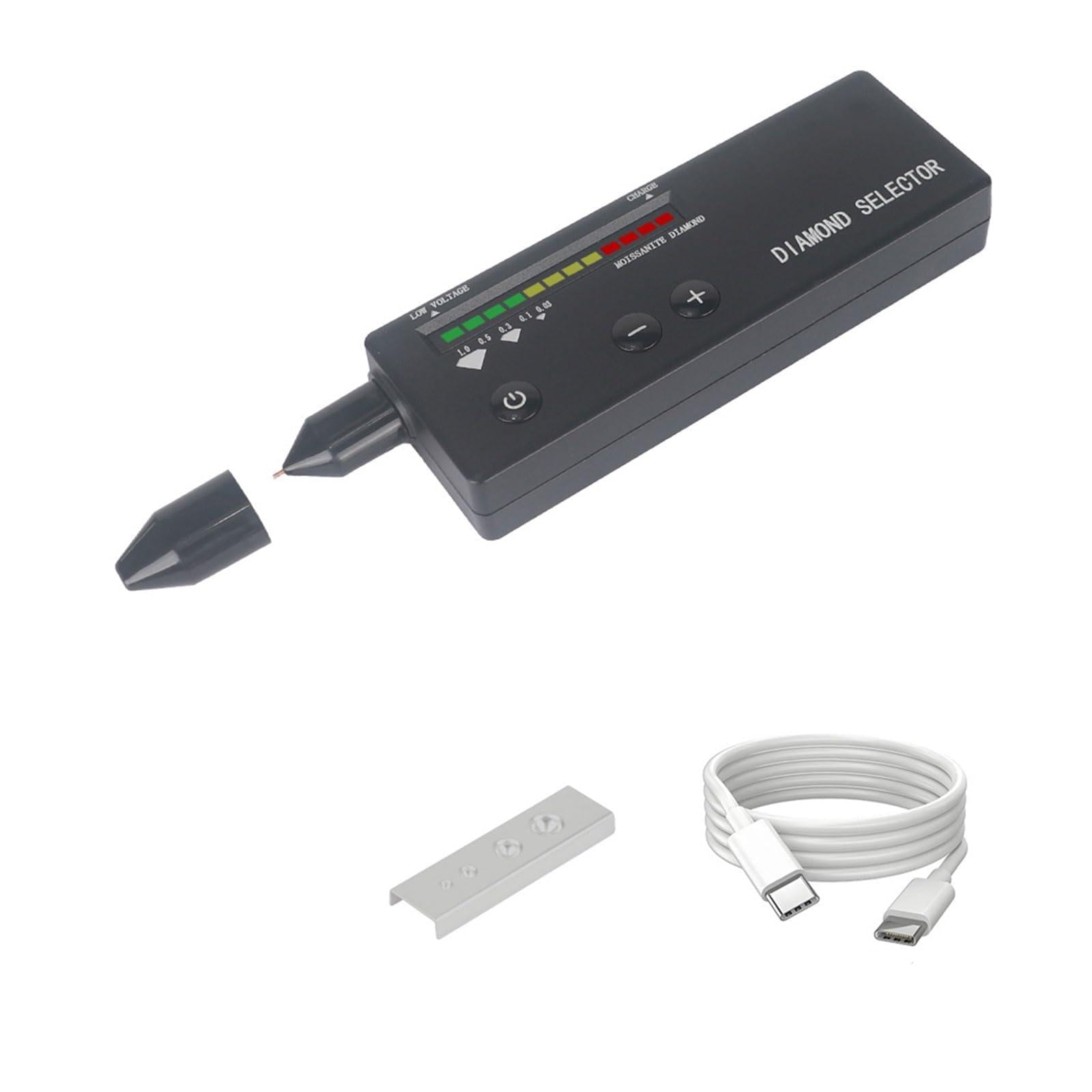 Tsophreniq Type C Line Jewelry Tester Pen Usb C Rechargeable Hardness Ensuring Accurate Measurement For And Gemstones Pen Professional