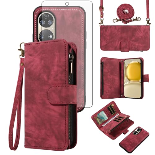 Coque Samsung P50 Asuwish rouge de protection antichoc robuste