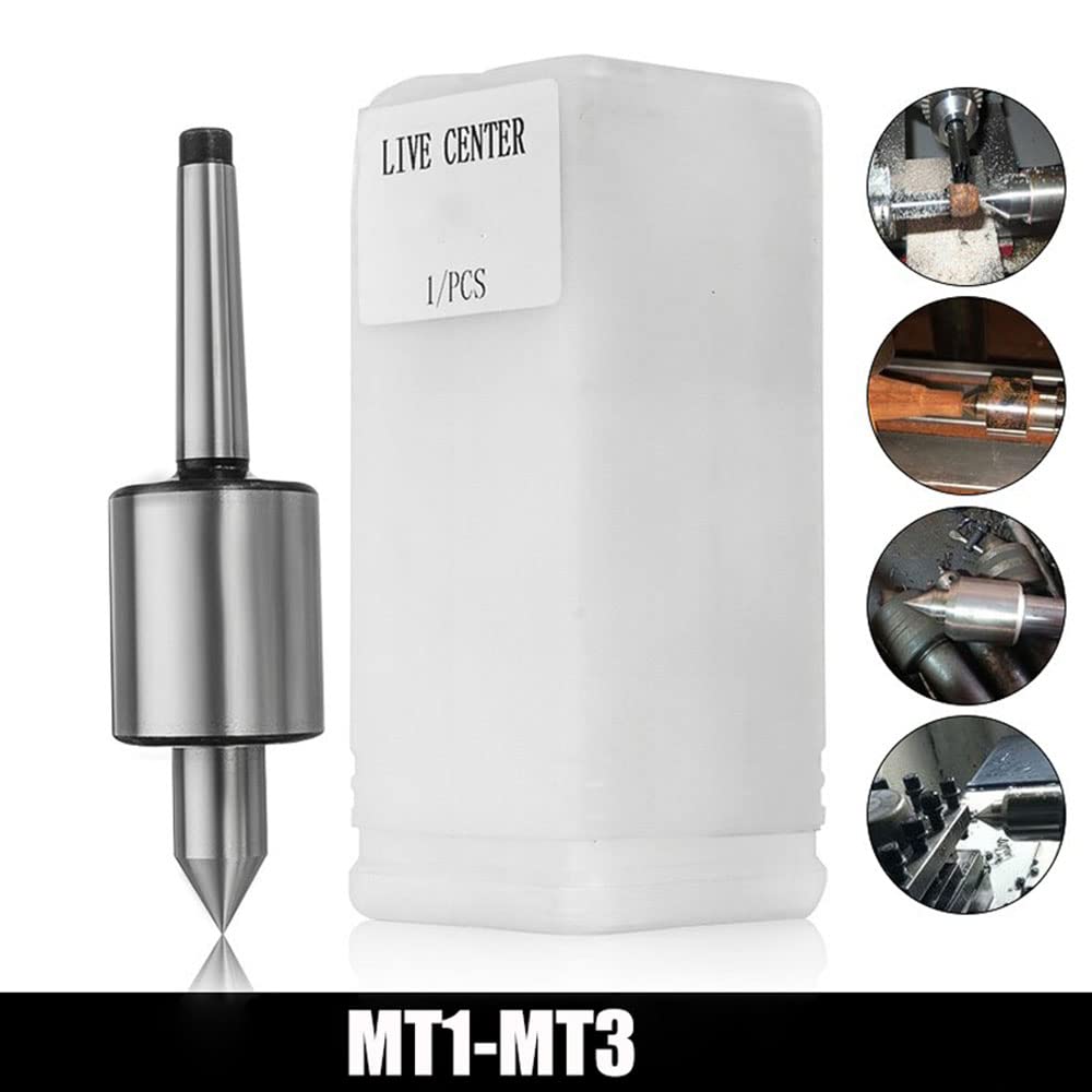 Live Center, MK2‑1 Slot Tornio Per Torni CNC Centro Cono Morse Per Torni Ad Alta Velocità - Foto 5