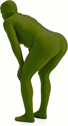 VSVO Spandex Open Face Full Bodysuit Zentai Suit for Adults and Kids