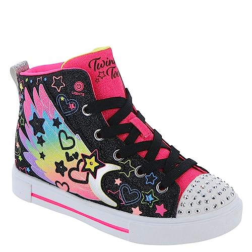 Skechers Girl's Twinkle Sparks-Galaxy Glitz Sneaker