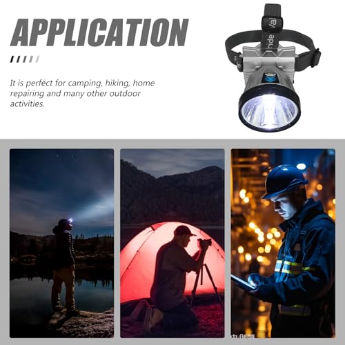 Faro LED Recargable Homoyoyo Evita Baterías Agotadas con su Pantalla Digital Activa 7