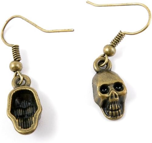 60 Pairs Jewelry Making Charms Supply Supplies Wholesale Fashion Earring Backs Findings Ear Hooks C7UJ4 Skull