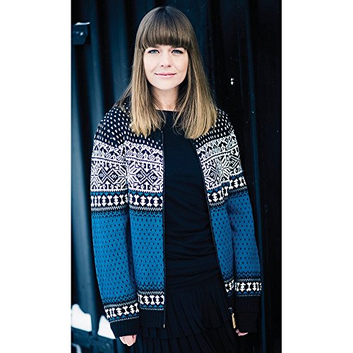 Icewear Martha Women's Nordic Wool-Blend Sweater Ink Blue #TOP3