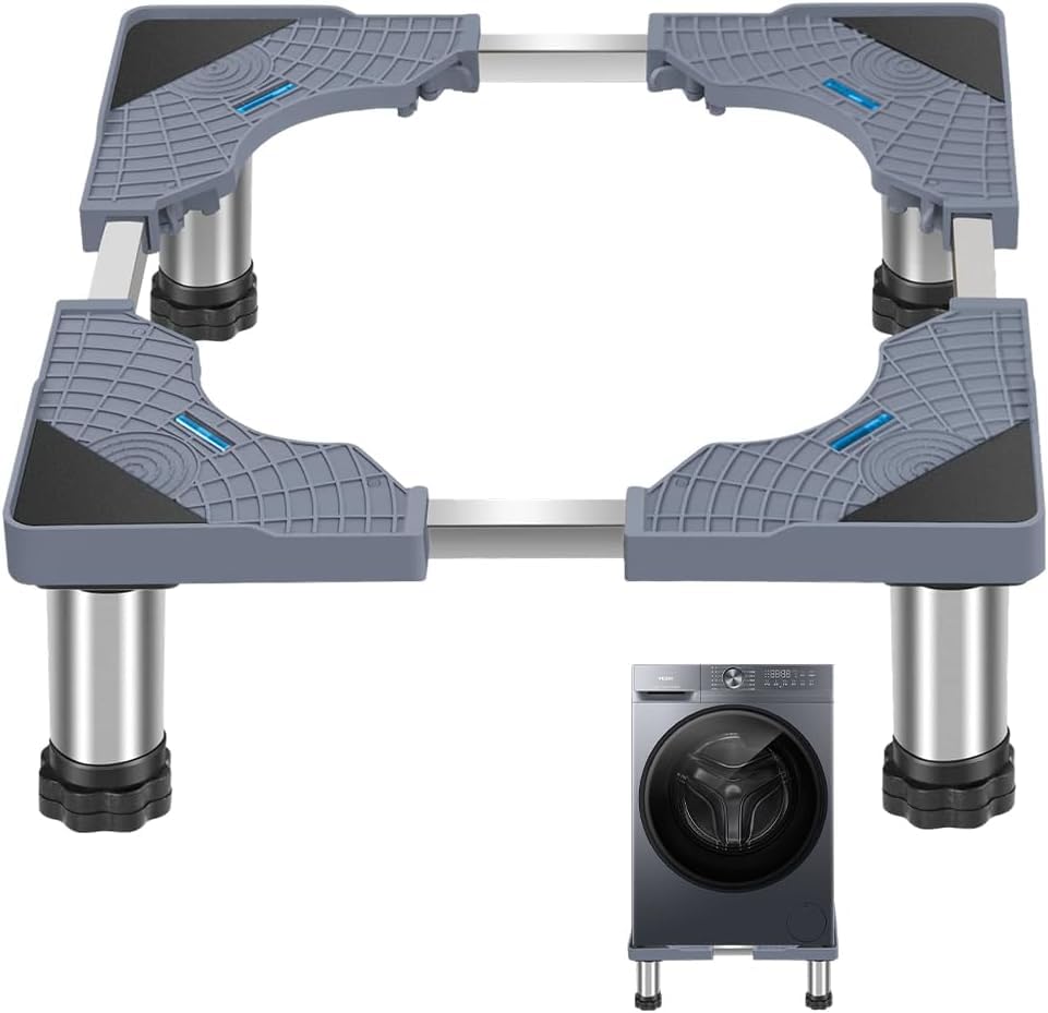DASIAUTOEM Lavadoras base base con 4 patas
