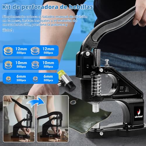 Remachadora para ojillos 2 Imagen adicional