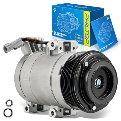 Image of PHILTOP 2000187 NEW Air Conditioner AC Compressor with Clutch for Toyota Tacoma 2016-2023