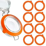 MATERIAL SEGURO--- El anillo de sellado de latas está hecho de material de silicona de grado alimenticio seguro, que tiene buena elasticidad, resistencia a la presión, no es tóxico e inofensivo, no tiene olores desagradables y no causará daño al cuerpo humano, por lo que puede usarse con confianza.