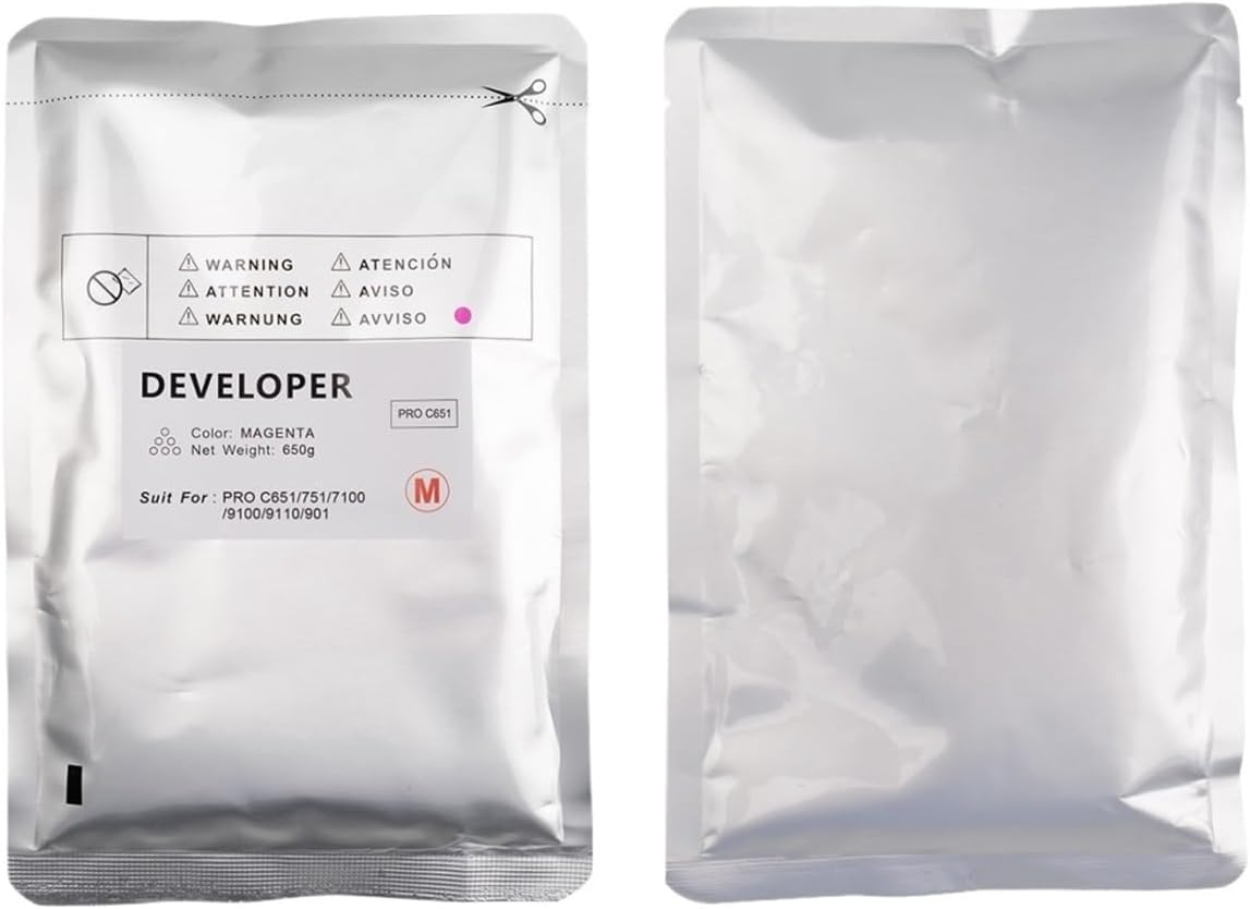 Universal Printer Developer Powder 600g Pack Color Suitable for Pro C651 C751 C7100 C9100 C9110 C901