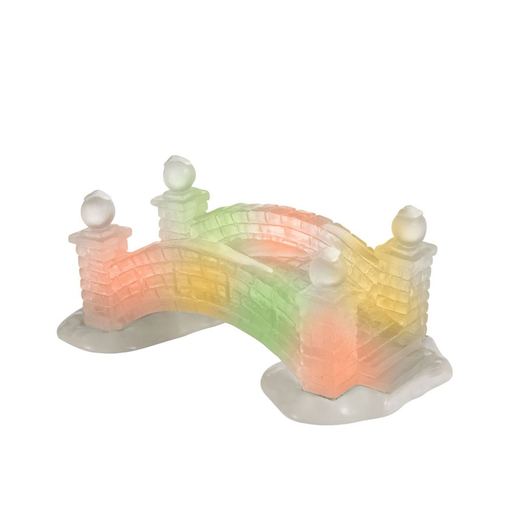 Twinkle Brite Bridge puente iluminado detalles realistas miniatura
