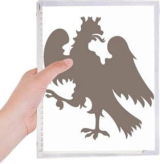 Caderno de papelaria com emblema nacional da Europ Animals