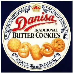 Yokin Danisa Butter Cookies, 3.2 oz 90 g x 12 Boxes
