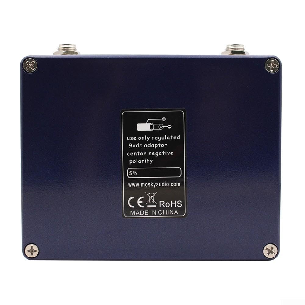Distortion Bass Vorverstärker Aktiv EQ Direktout(Blue)