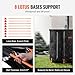 VEVOR Collapsible Rain Barrel, 66 Gallon/250 L Portable Rain Water Collection Barrel, PVC Rainwater Collection System with Spigots and Overflow Kit, Water Barrel for Garden Water Catcher