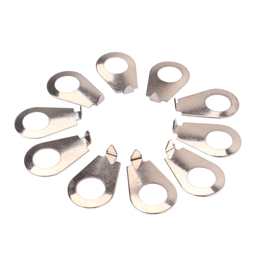 Manopole Per Chitarra Alnicov - 10 Pezzi Cromati, Con Indicatore Di Posizione - Foto 13