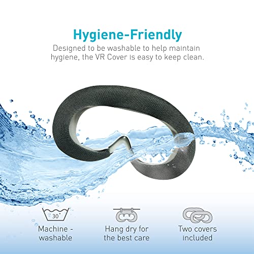 VR Cover for Pico 4 - Washable Hygienic Cotton Cover (2 pcs)