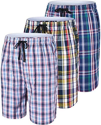 MoFiz Men's Pajama Shorts Soft Sleep 