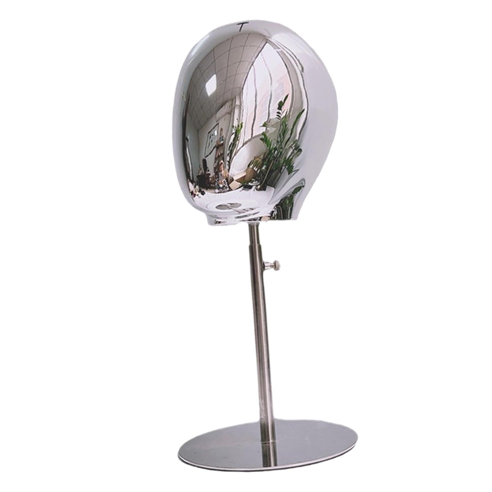 AUYXSSZ Hat Display Stand With Premium Adjustable Height Displaying Wigs Caps In Fashion Retail Settings Glasses Wig Display Stand Manikin Head Headset