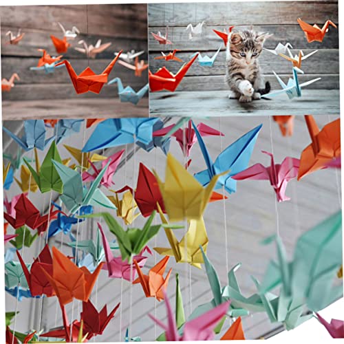 SEWACC 50 Folhas De Papel Colorido Para Kit De Artes E Ofícios Papel Origami Para Papel Dobrável Art