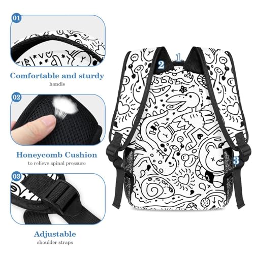 Cartable enfants graffiti multicolore ensemble sac à dos ado haute capacité