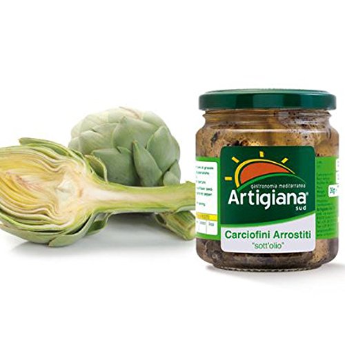Gebratene Artischocken 540 gr. - Karton 6 Stück