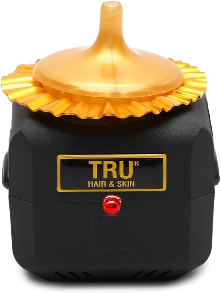 Tru Hair & Skin Heater | Auto Cut-off Technology | Heats Oil to 65C in 4 Mins | Increases Blood Circulation | Nourishes Hair | Fights Hair Fall & Promotes Growth