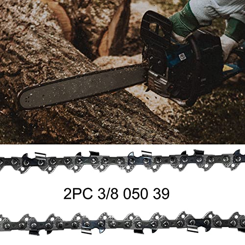 Opuladuo 10 Inch Pole Saw Chain For Harbor Freight Atlas 56934, 10" Polesaw Chain For Makita Ey401Mp Ey2650H25H, Chainsaw Chain For Poulan Pln1510 And Echo Models - 3/8" - .050" - 39 Drive Links #TOP5