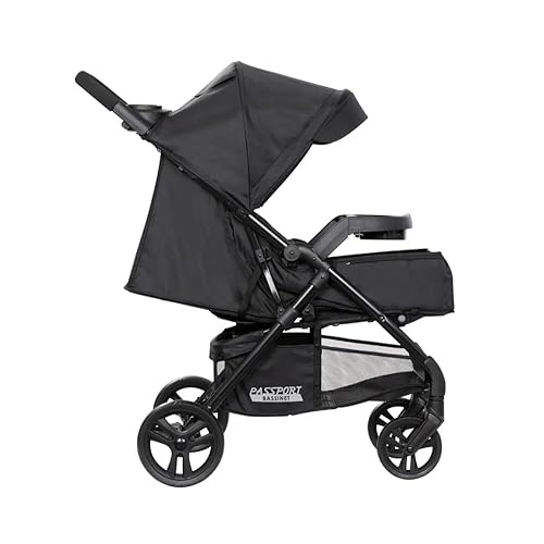 Miniatura 10 de Baby Trend Passport Carriage Travel System DLX (con Ez-Lift Plus), Uptown Black