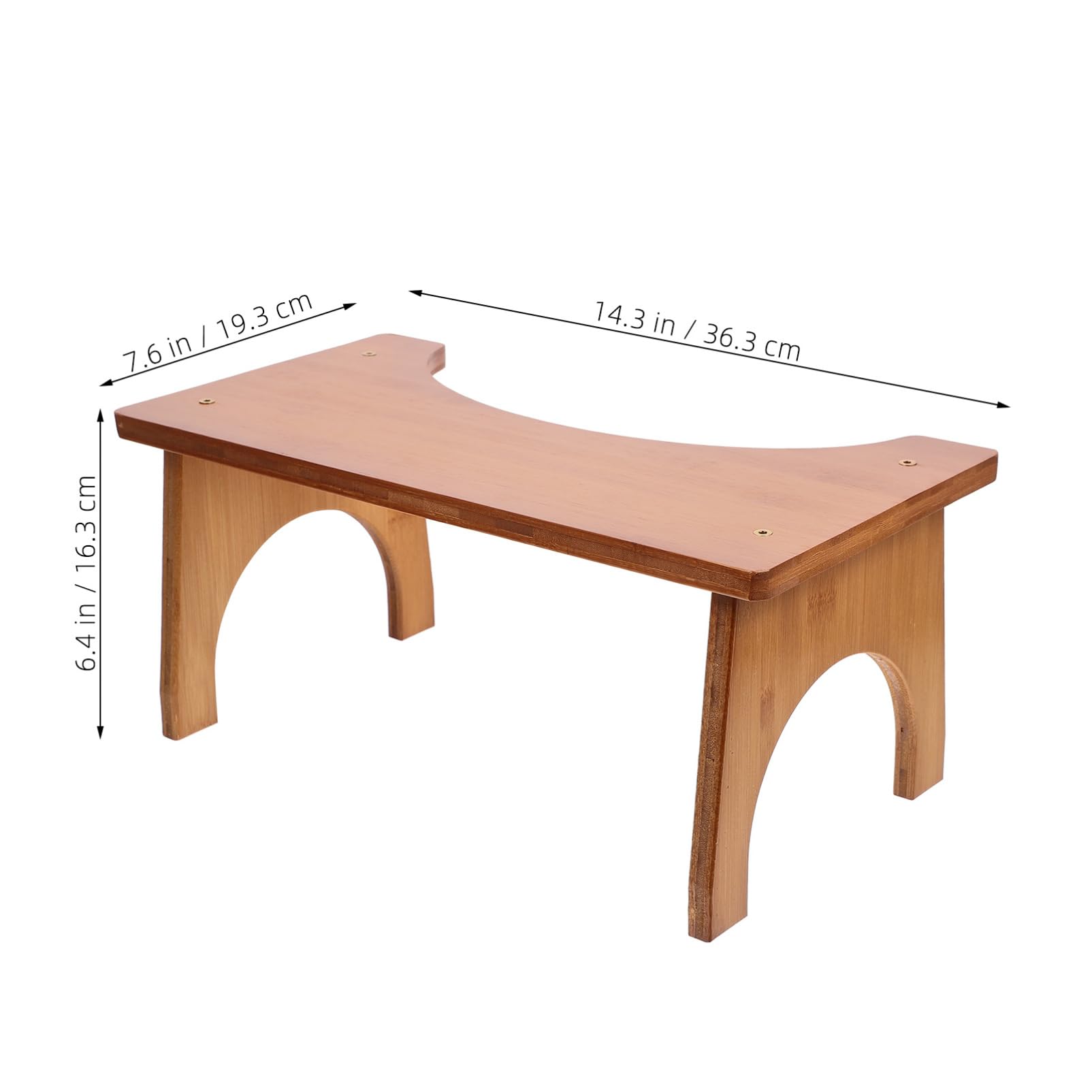 KOMBIUDA Toilet Stool Squatting Toilet Stool Toilet Foot Stool for Home Foot Toilet Stool Poop Stool Adult Toilet Footstool Bathroom Supply Poop Stool for Bathroom Adults Potty Stool