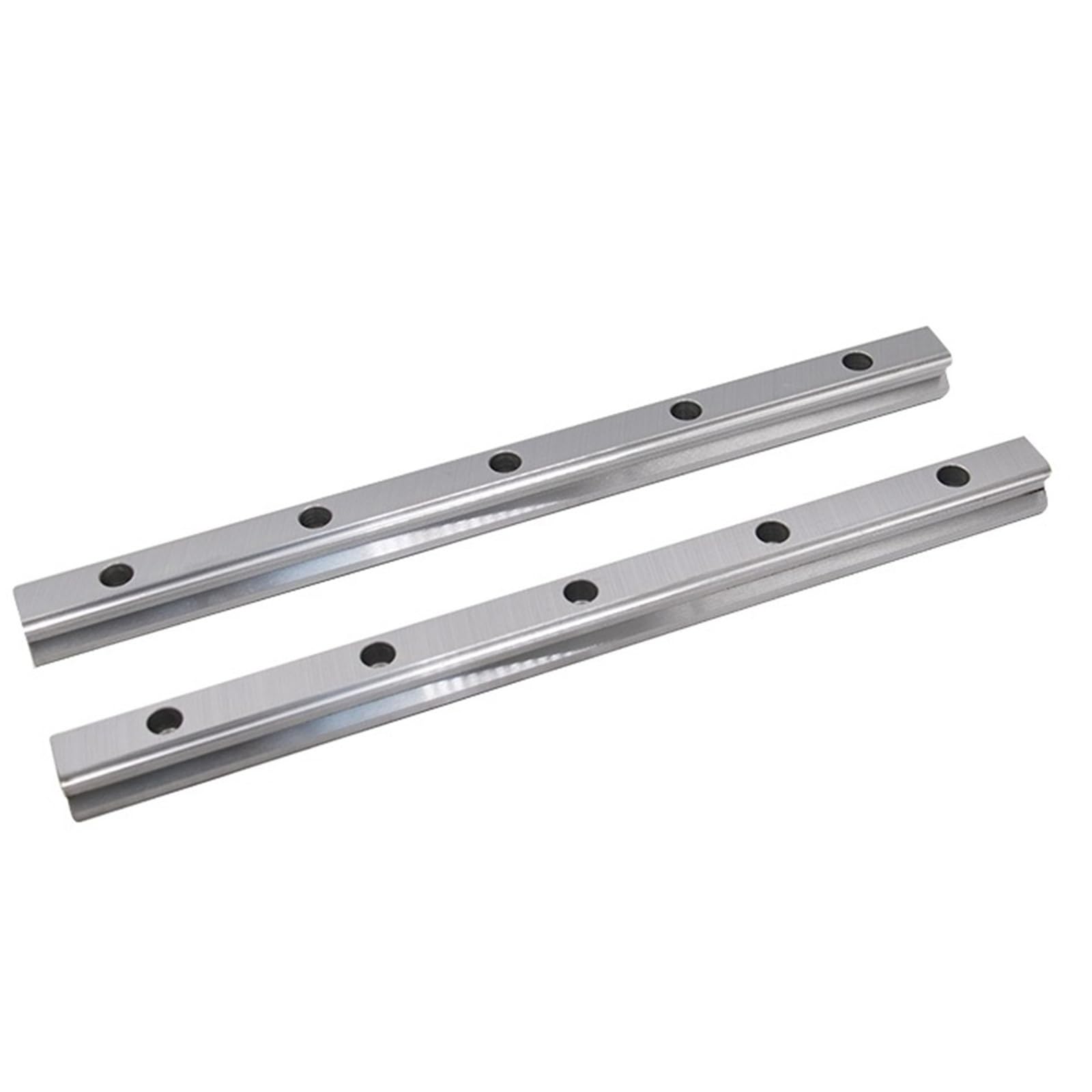 GTPBAO Guide linéaire HGR20 avec bloc coulissant à bride HGW20CA, 20mm de largeur, Rail coulissant à mouvement linéaire for plate-forme élévatrice, 2 pièces rail de chargement(600mm 23.62" long)