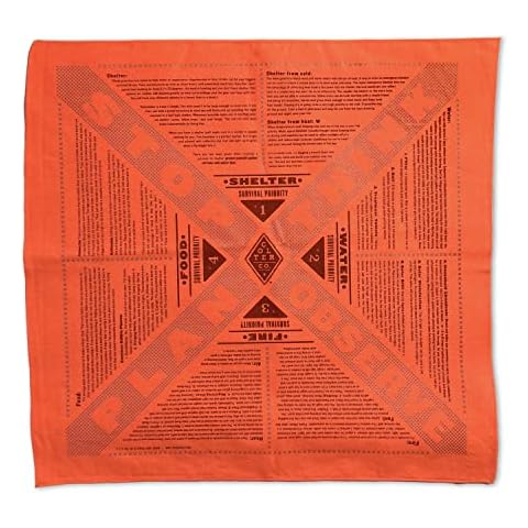 Colter Co. Reflective Survival Bandana, High Visibility for Camping, Hiking, Hunting Cover