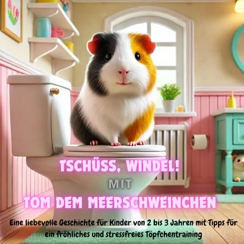 Tschüss, Windel! mit Tom dem Meerschweinchen: Eine liebevolle Geschichte für Kinder von 2 bis 3 Jahren mit Tipps für ein fröhliches und stressfreies Töpfchentraining