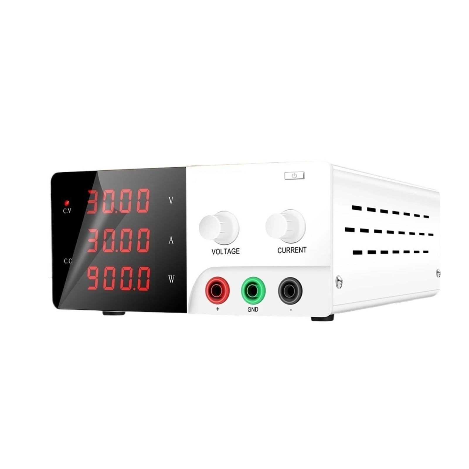 Fuente de alimentación CC 30V 30A 20A Fuente de alimentación CC 60V 10A Fuente de alimentación estabilizada Fuente de interruptor de banco regulada Digital Variable ajustable(30V 20A black,220V)