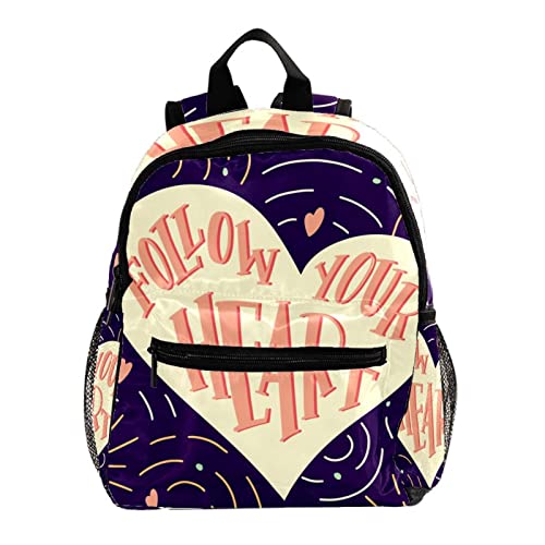 Mini sac à dos voyage enfants aux motifs de cœurs mignons