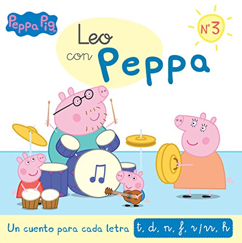 LEO CON PEPPA T. 3 [Spanish] 6073138547 Book Cover