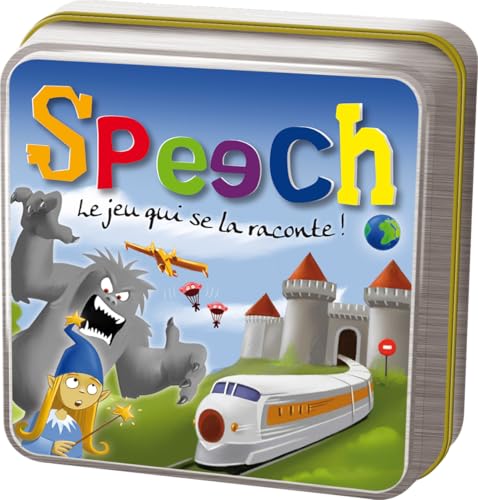 Asmodee - Asmodee Cocktail Games | Speech | Jeu De Société | Ã€ Partir De 8 Ans | 3 Ã€ 12 Joueurs | 20 Minutes