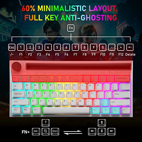 60% Mechanical Gaming Keyboard 4400mAh - Image 8