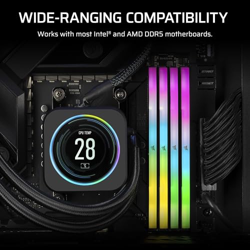 CORSAIR VENGEANCE RGB DDR5 Light Enhancement Kit (No Physical Memory) – Grey - Image 6