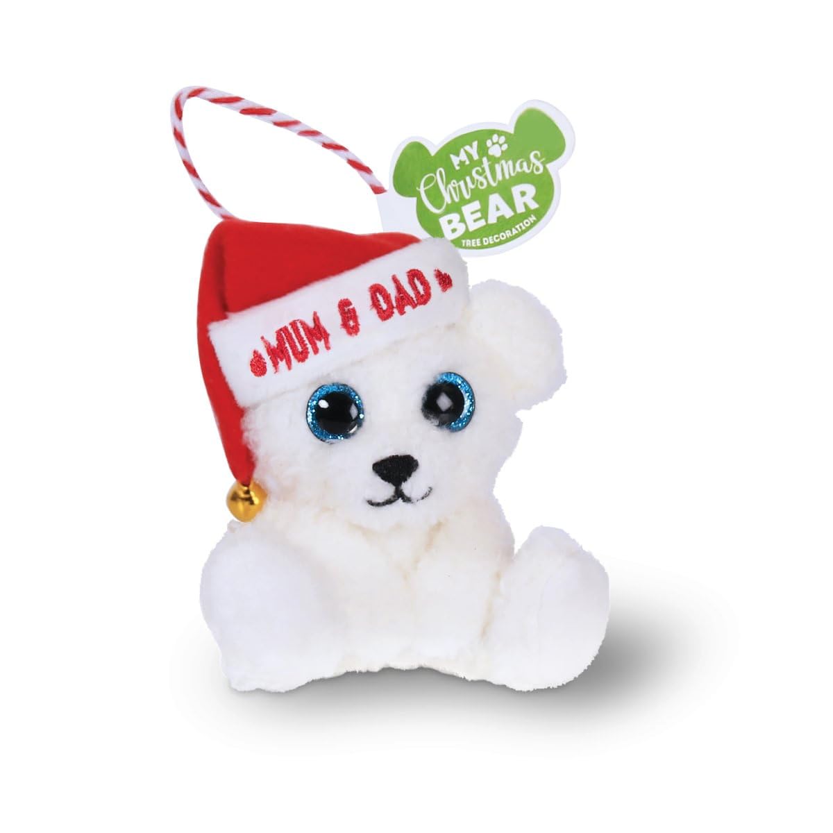 History & Heraldry My Christmas Bear tree decoration (Mum & Dad)