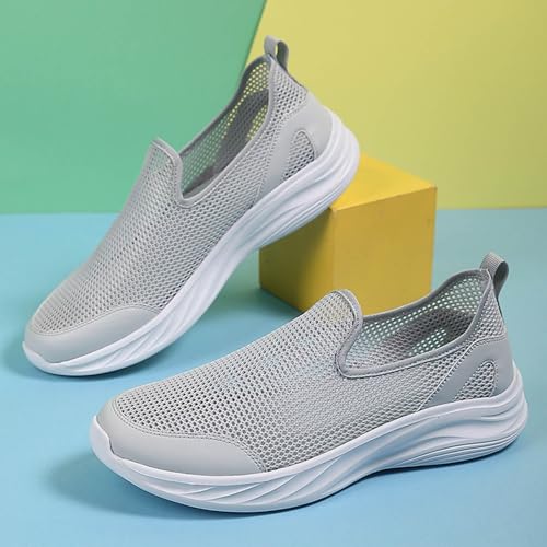 Chaussures de marche légères homme avec coupe large et orthopédique - 4