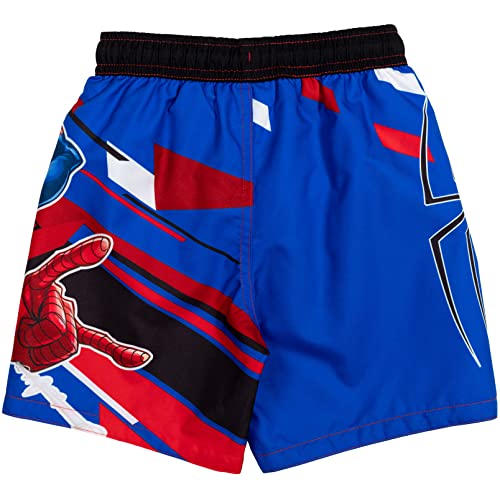 Marvel Calção de banho Avengers Legends Homem-Aranha, Vermelho/preto/azul., 3T