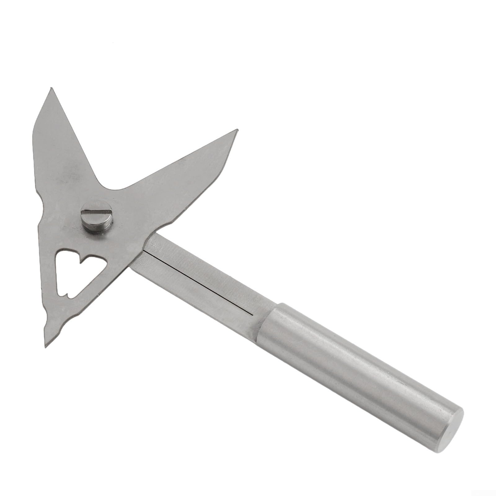 Fraiseuse professionnelle - Outil de recherche de centre en acier inoxydable 304 - Dispositif de centrage pour tuyau - Barre ronde - 10 à 120 mm - Perçage de tour en métal (niveau)