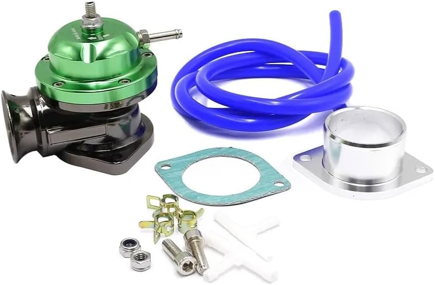 YOMI Universal Type-RS Turbo Blow off Valve Adjustable 25psi BOV Blow dump/Blow off adaptor YC100370(Green)