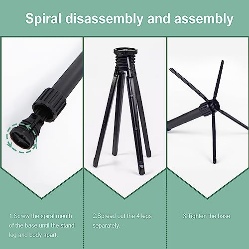 Tragbarer Ständer Metall Klappbarer Flötenständer - Musikinstrumenten-Klappständer Zubehör