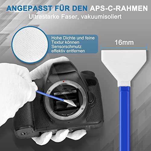 Ezilif Kamera Reinigungsset, Objektiv Reinigungsset mit 17 Stück, Kamera Zubehör mit Wasserdichtem Lens Cleaning Kit für… – Bild 3