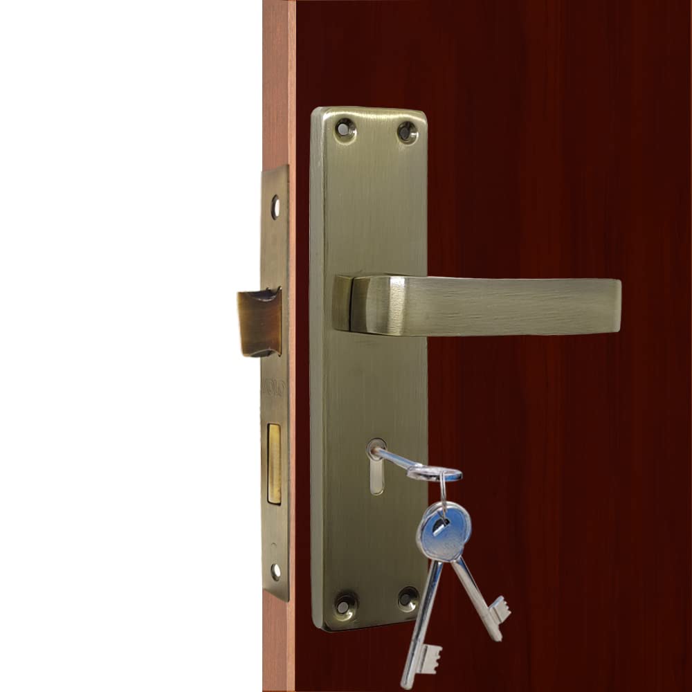 Volo Security Mortise Lock Handle Set, Door Lock, Complete with Lock,8"/200mm, Antique Finish, for Door Hardware., Metal (B091Q6GYRY) Amazon Price History, Amazon Price Tracker