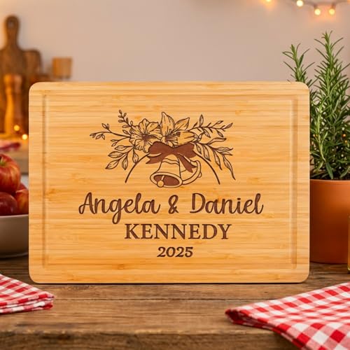 Tabla de cortar rectangular de madera Kenzal Customized miniatura 2