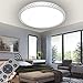 Produktbild 48W LED Deckenleuchte Dimmbar, Deckenlampe Kristall Sternenhimmel Leuchte für Flur, Wohnzimmer, Küche, Büro, Modern Lampe Schutzart, Energie Sparen Licht, Dimmbar (3000-6500K) inkl. Fernbedienung (48)