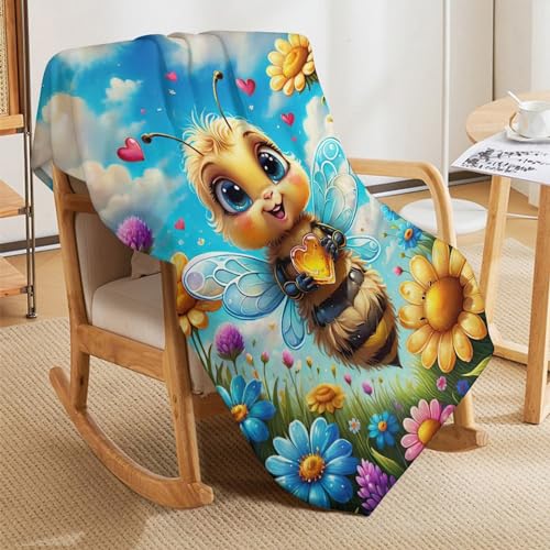 Manta de franela para sofá de 180x200 cm lavable 5