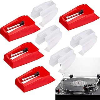 4Pcs Aiguille Diamant de Remplacement pour Tourne Disque PM Disques Vinyle LP Audio Platines Vinyle Lecteur Pièce de Rechange - Les Beatles, Paul McCartney, John Lennon, RIngo Starr, George Harrison